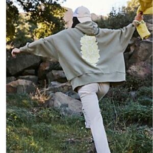 Free People Movement Sprint to the Finish Logo Hoodie